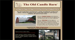Desktop Screenshot of oldcandlebarn.com